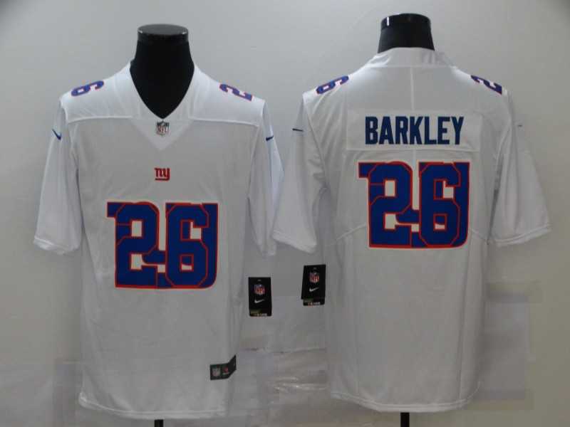 Nike Giants 26 Saquon Barkley White Shadow Logo Limited Jersey,We sell and wholesale Nike Giants 26 Saquon Barkley White Shadow Logo Limited Jersey on line form chian!